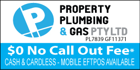 PROPERTY PLUMBING & GAS PTY LTD - HOT WATER SPECIALISTS - NO CALL OUT FEE 